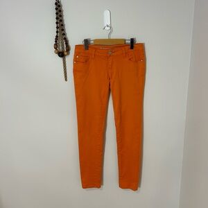 Beautiful Celebrity Pink Bold Orange Skinny Jeans❤️5